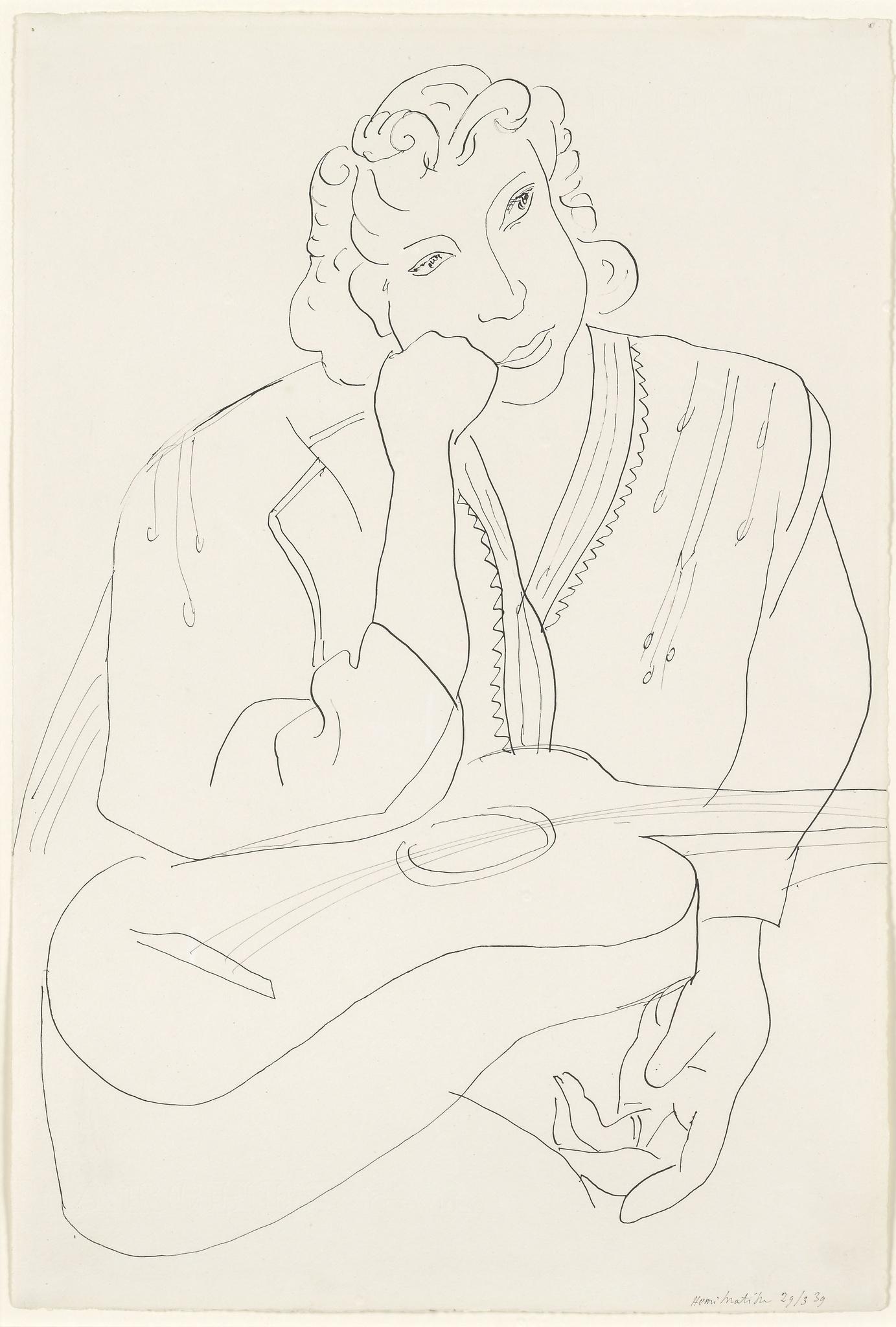 Lady with a Guitar